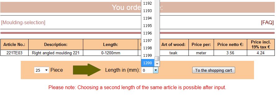 Specify a width and heights