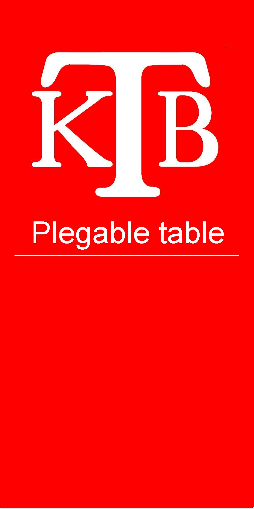 Plegable table